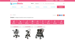 Desktop Screenshot of productos.parabebes.com